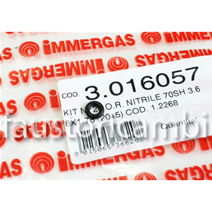 JOINT IMMERGAS O'RING 70 SH 3.68X1.78 3016057 CHAUDIÈRE NIKE 21