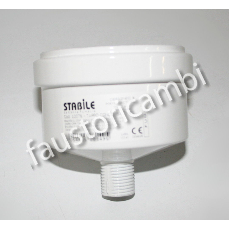 RACCORD BOUCHON CONDUCTEUR ÉVACUATION CONDENSATS 80 MM POUR TUYAU ALUMINIUM BLANC