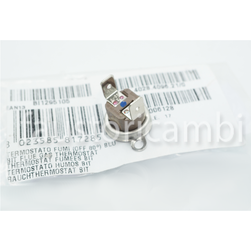 SAVIO BIASI TERMOSTATO FUMI BIT CON STAFFA 1295105 ACTA MANAUT MINOX 24A