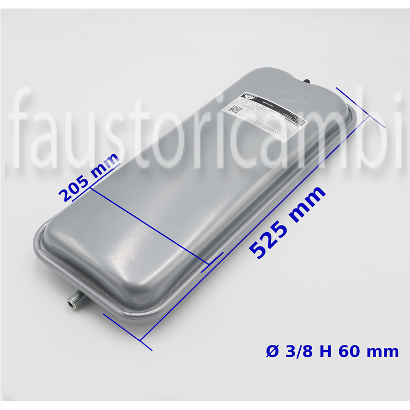 UNICAL VASE D'EXPANSION LT 6 3/8 RECTANGULAIRE 95263397 CHAUDIÈRE