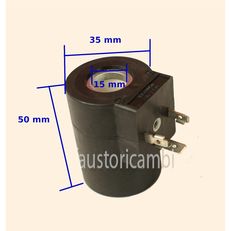 1028952 - BOBINA MADAS 12V DC X NORMALMENTE CHIUSA ELETTROVALVOLA