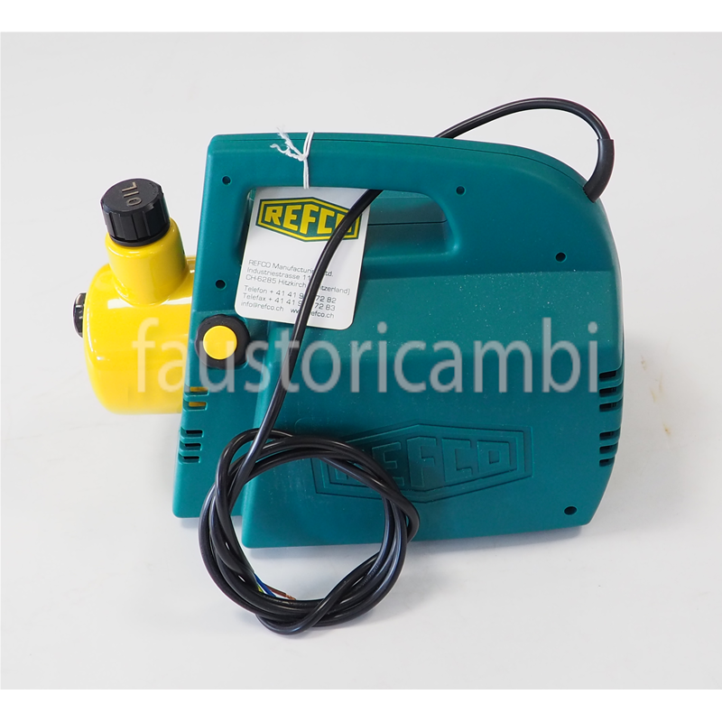 1011952 - REFCO POMPA DEL VUOTO BISTADIO 35 LT/M RL - 2 VACUOMETRO PER  CONDIZIONATORI - REFCO