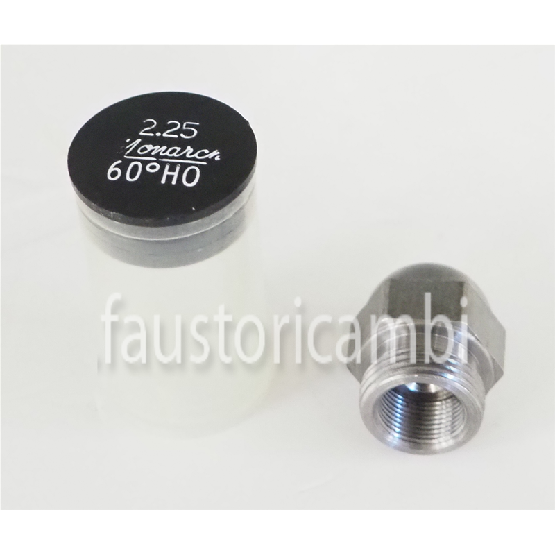 MONARCH UGELLO INIETTORE BRUCIATORE GASOLIO 2.25 60° SERIE HO H0