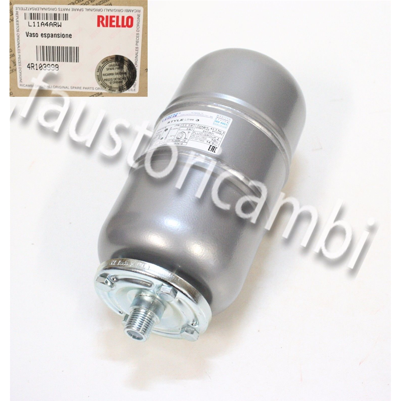 RIELLO VASE D’EXPANSION SANITAIRE 3 L Ø 1/2 4051005 4R103998 CHAUDIÈRE