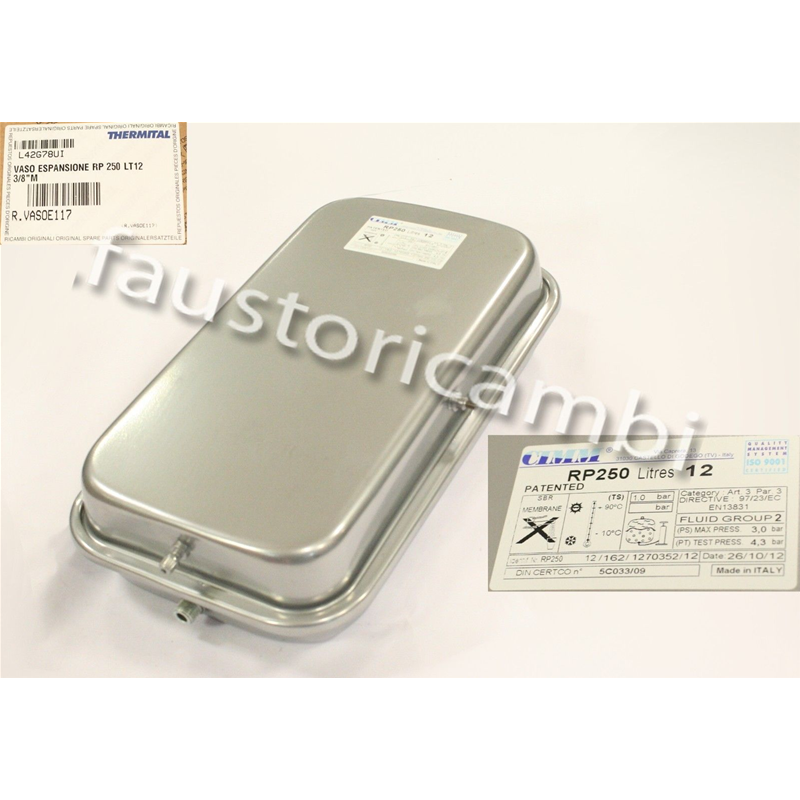 THERMITAL FONTECAL EXPANSION VESSEL RP250 12 LITRES R.VASOE117 BOILER