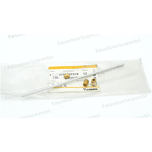 JUNKERS TUBETTO ALLUMINIO CON RACCORDI 8700707319 W125 T1 TZ1