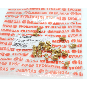 IMMERGAS KIT 20 NOZZLES Ø 75 LPG GAS TRANSFORMATION 3018303 BOILER