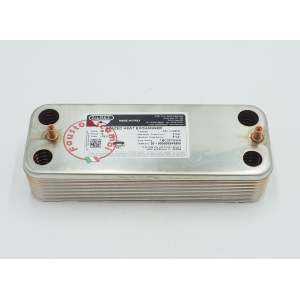 INTERCAMBIADOR SANITARIO SECUNDARIO ZILMET 16 PLACAS CALDERA SAUNIER DUVAL S10248
