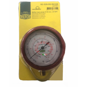 REFCO MANOMETRO RADIALE R410 4457057 Ø 60 1/8' ALTA PRESSIONE CALDAIA