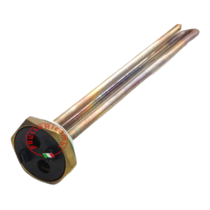 ELECTRIC RESISTANCE COPPER FOR WATER HEATER 1200 WATT 220V THREAD 1 "1/4 BOILER