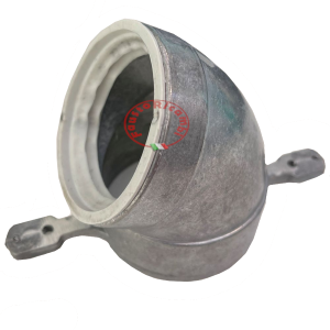 COURBE 45° FERROLI Ø 60 MM POUR VENTILATEUR 39843790 39846750 CHAUDIERE