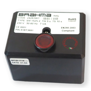 SCHEDA ACCENSIONE QUADRO BRAHMA Tw = 5 Ts = 10 SM152.2 SM 152N.2 24283961