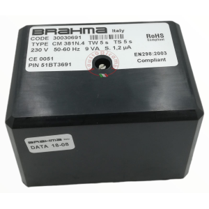 ROTULA DE ENCENDIDO DE LA PLACA BRAHMA Tw = 5 Ts = 5 30030691 TIPO CM 381N.4