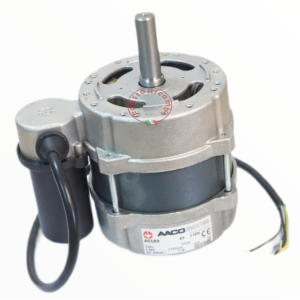 MOTOR FÜR LEICHTÖLBRENNER AACO 110W KONDENSATOR A0189 60M + PUMPENHALTER Ø32