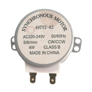 MOTOR SYNCHRONOUS MOTOR 49TYZ-A2 SHAFT 16MM 220 / 240V 2 CONTACTS MICROWAVE