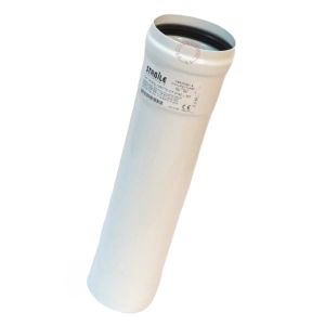 STABLE WHITE ALUMINUM PIPE CM 25 MF Ø 60 WITH GLASS AND GASKET