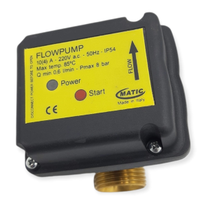 MATIC FLUSSOSTATO FLOWPUMP 220V 8 BAR 50Hz IP 54 Q MIN 0.6L/min INTERRUTTORE