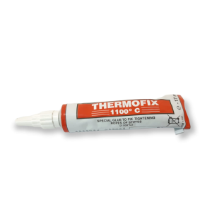 PEGAMENTO REFRACTARIO ADHESIVO THERMOFIX PARA ESTUFA DE PELLET DE CUERDA DE ALTA TEMPERATURA 17 ML