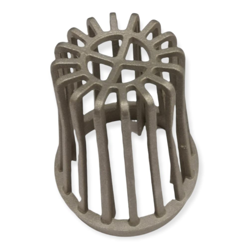 STABILE CHEMINÉE GRILLE ASPIRATION ÉVACUATION Ø 60/100 ALUMINIUM MOULÉ