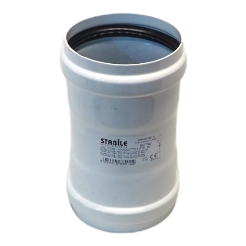 STABILE MANCHON DE RACCORD FEMELLE ALUMINIUM Ø 80 CERTIFIÉ 200 °C