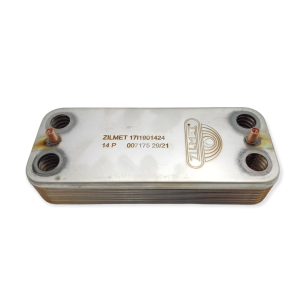 INTERCAMBIADOR ZILMET 17I1901424 14 PLACAS FLUJO CRUZADO COMPATIBLE ARCA