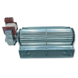 TANGENTIALVENTILATOR FÜR LINKSOFEN 180X40 ROTER FEDERANTRIEB GUMMI LÜFTER