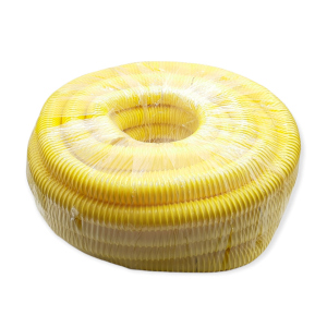 METERS 25 YELLOW SHEATH Ø 25 mm INTERNAL CORRUGATED PIPE FOR GAS