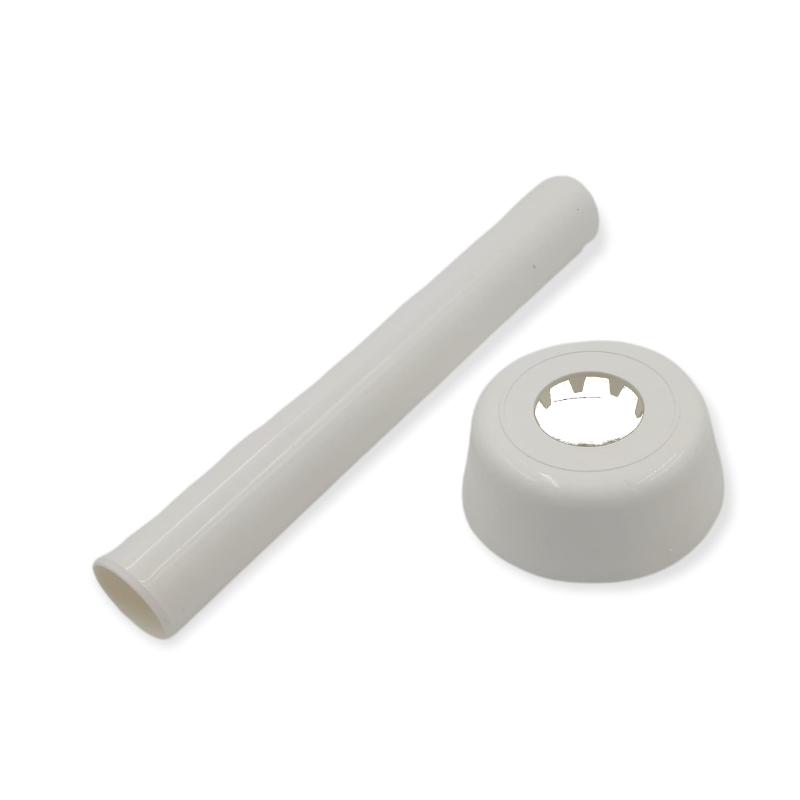 1013184 - TUBO SCARICO SIFONE LAVABO LAVELLO Ø 32 MM PVC BIANCO CM