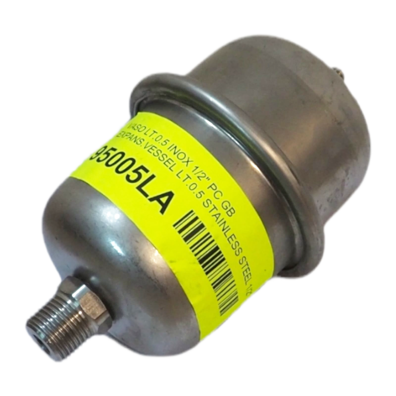 RADIANT VASE EN ACIER INOXYDABLE 0.5 L RACCORD 1/2 ART. 95005LA CHAUDIÈRE 0,5