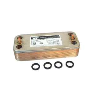 ZILMET ECHANGEUR 16 PLAQUES COMPATIBLE RADIANT 43195LP AVEC JOINTS CHAUDIERE INTRA 24 KW