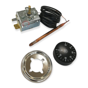 THERMOSTAT WITH CAPILLARY TUBE CM 150 TR2 0 90 °C IMIT WITH KNOB AND RING STOVE