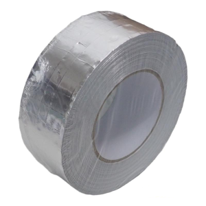 ALUMINUM ADHESIVE TAPE H 50 MM 50 MT HIGH TEMPERATURE STOVE PELLET TUBES FLUE PIPE