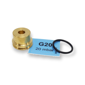 BUSE DE GAZ MÉTHANE FERROLI AVEC JOINT TORIQUE 39835530 CHAUDIÈRE