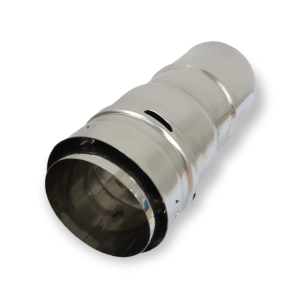 ROCCHEGGIANI RACCORD FLEXIBLE VERS RIGIDE MÂLE Ø 80 EN ACIER INOXYDABLE