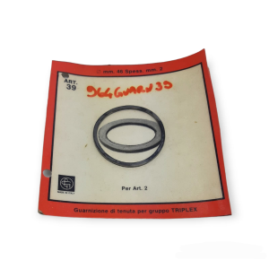 ORING GASKET Ø 46 MM THICKNESS 2 MM FOR TRIPLEX WATER GROUP ART. 39 FOR ARTICLE 2
