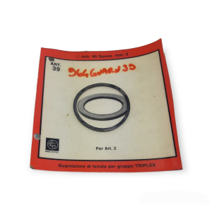 O-RING DICHTUNG Ø 46MM DICKE 2 MM FÜR TRIPLEX WASSERGRUPPE ART. 39 FÜR ARTIKEL 2