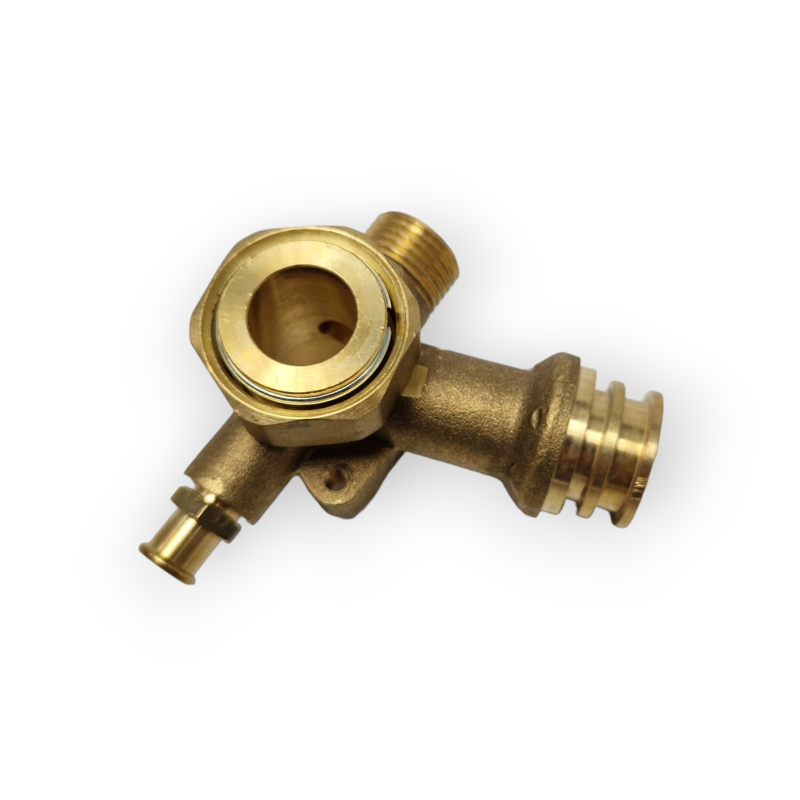 Wilo Brass Pump Fitting For Heating Circulator Pumps - DN25 1" Connection (Pair)