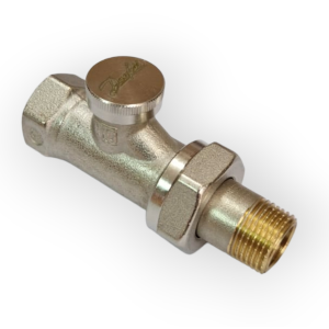 SOPORTE RECTO DANFOSS Ø 3/8 HIERRO 003L0122 CONEXIÓN DEL RADIADOR RLV-S