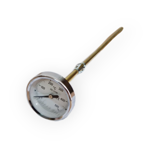 THERMOMETER FOR SMOKE WOOD OVEN 500C DEGREES PROBE LONG CM 50