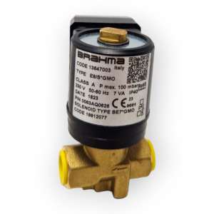 ÉLECTROVANNE BRAHMA À GAZ E8S GMO Ø 1/4 13647003 BE7 GMO 100 MB VALVE 1881207