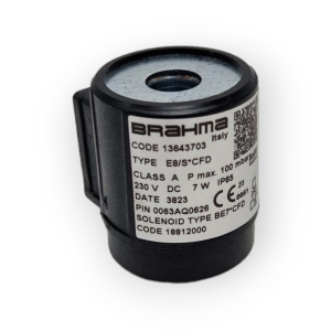 BRAHMA BOBINA SOLENOIDE RICAMBIO BE7 CFD PER EV 13643703 18812000 ELETTROVALVOLA