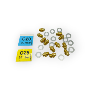 FERROLI 39805760 KIT 12 UGELLI ES7 Ø 1,30 GAS METANO PER CALDAIA