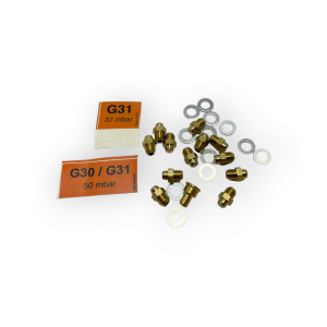 FERROLI KIT 12 UGELLI TRASFORMAZIONE A GAS GPL 39825010 PER SCALDABAGNO SURF F 14