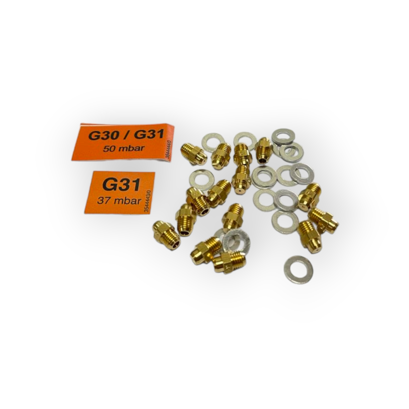 1042801 - FERROLI KIT 15 UGELLI 0.79 TRASFORMAZIONE PER GAS GPL 39819710  34013300 CALDAIA - FERROLI