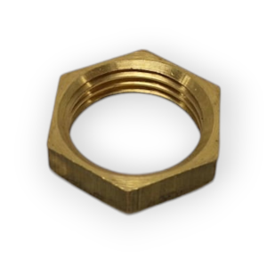 BRASS LOCK NUT Ø 3/8 THREADED FITTING