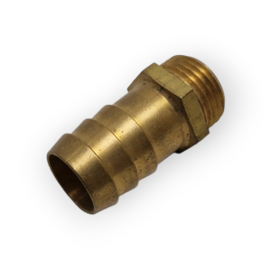 BRASS HOSE FITTING Ø 1/2 MALE X 18 MM