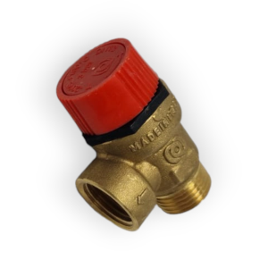 BAXI JJJ009950600 SAFETY VALVE Ø 1/2 3 BAR MALE REPLACEMENT FOR BOILER