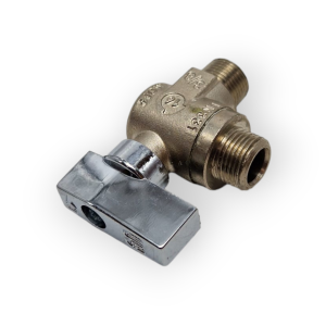 ARISTON 570562 GRIFO DE BOLA CUADRADO 3/8 MACHO PARA CALDERA