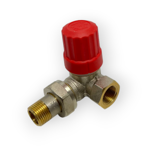DANFOSS DOUBLE VANNE CARRE DROITE RA-N 10 Ø 3/8 RADIATEUR 013G0231