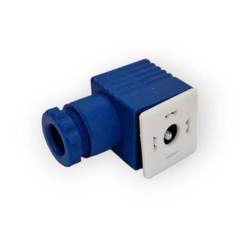 CONNETTORE SPINA CASTEL BOBINA SOLENOIDE PER MODELLI 9150/R01-02 DIN43650 FORM_A 